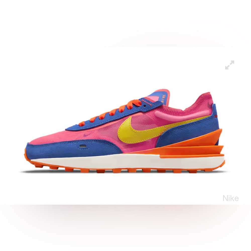 Nike - Waffle One Racer sneakers in neon colourway